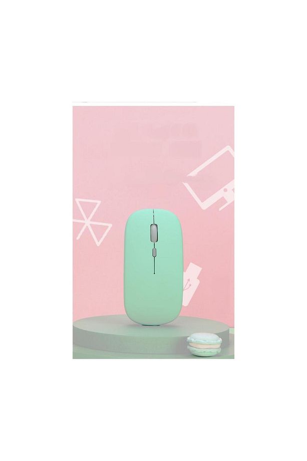 Technopc Ultrapad UP918 9" Uyumlu Kablosuz Bluetooth Pilli Optik Mouse - Yeşil - 2