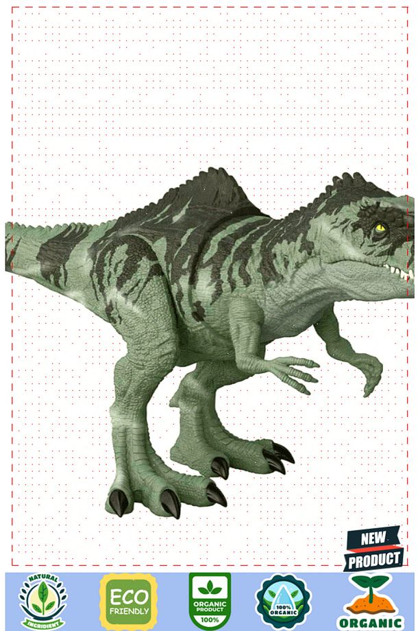 Jurassicc Worldd Kükreyen Dev Dinozor Figürü Kız Erkek Çocuk Oyuncakları Eğiti - 2