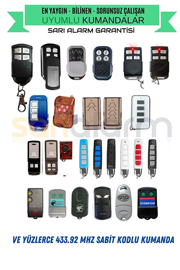 Uk-04 Mini Smart Car Parking Remote Control Pen Type 433.92 Mhz (1St Quality -St Processor) - 6