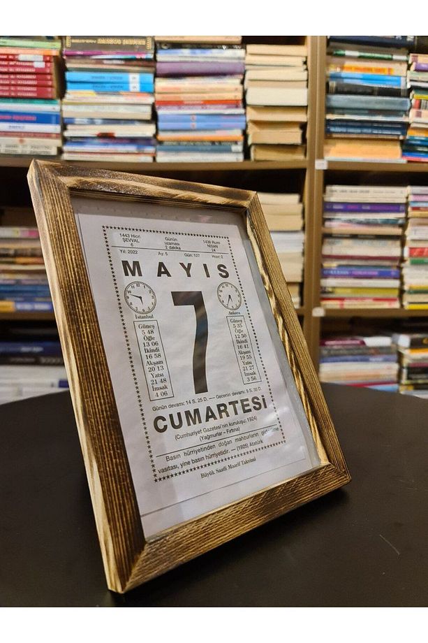 Takvim Yaprağı Çerçeveli - 1