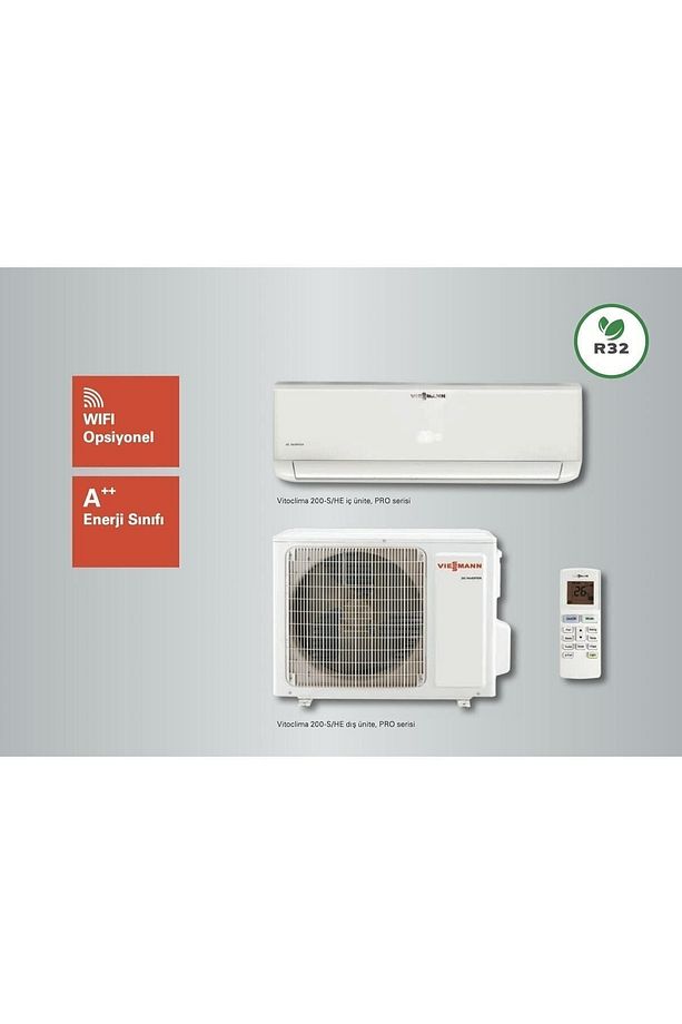 Vitoclima 220-s/he Pro Ws2025men3 9000 Btu Inverter Duvar Tipi Klima (MONTAJ DAHIL) - 1