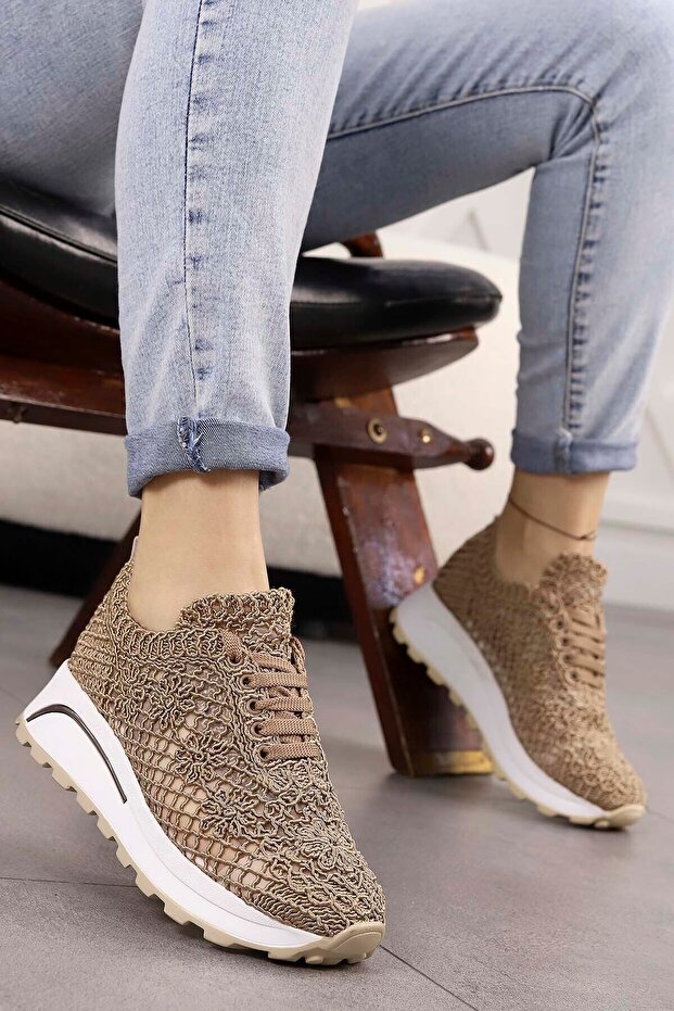 HNM 1993 Yüksek Tabanlı Çelik Örgü Spor Ayakkabı - 1