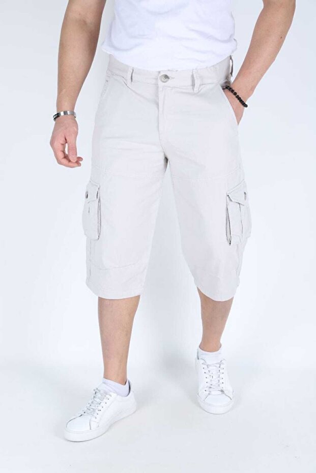Bolion Boutigue New Season Bermuda Below Knee Cargo Pocket Shorts