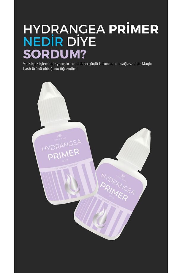 Ipek Kirpik Hydrangea Primer 1 Adet - 3
