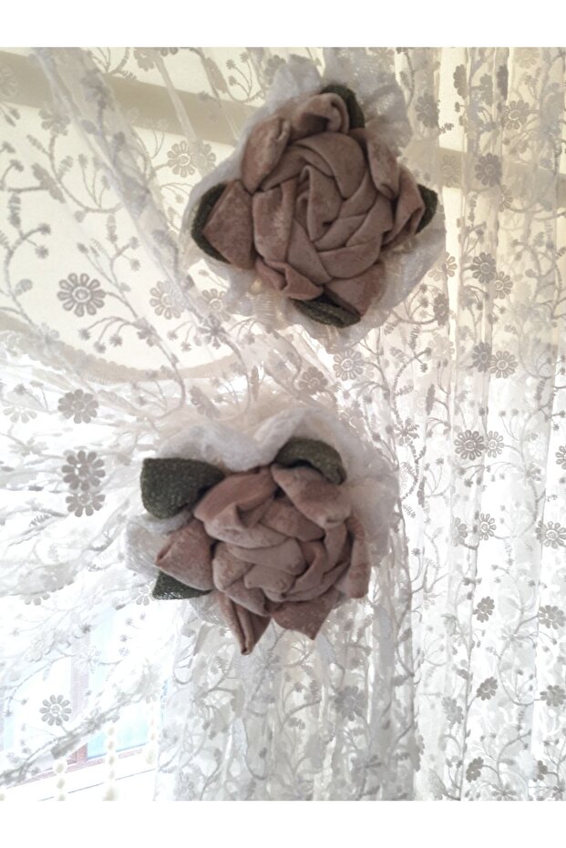 Perdr Süsü Çiçekli Perde Süsü - 3