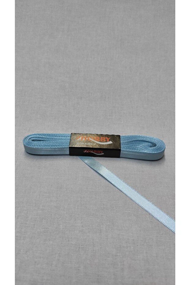 1 cm Satin Ribbon 10 Meters Light Blue – Ribbon