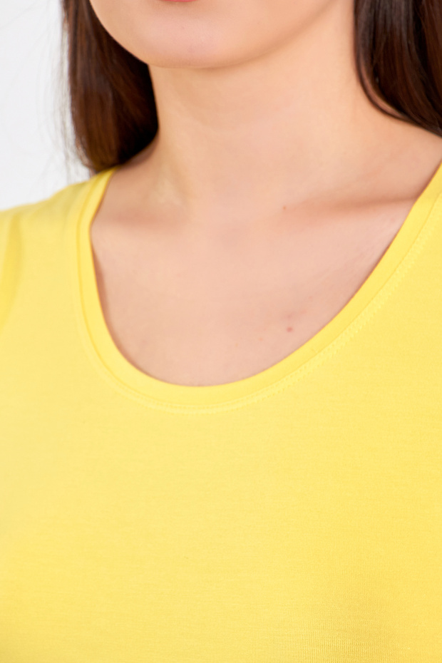 Crew Neck Short Sleeve Basic Body - 4