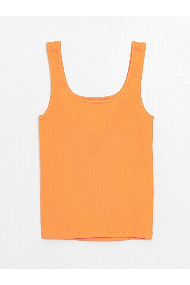 LCW Vision Kadın U Yaka Düz Atlet - 7