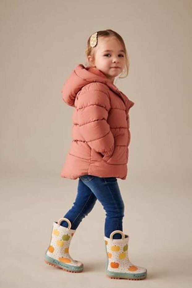 Patterned Pumpkin Boots - 2