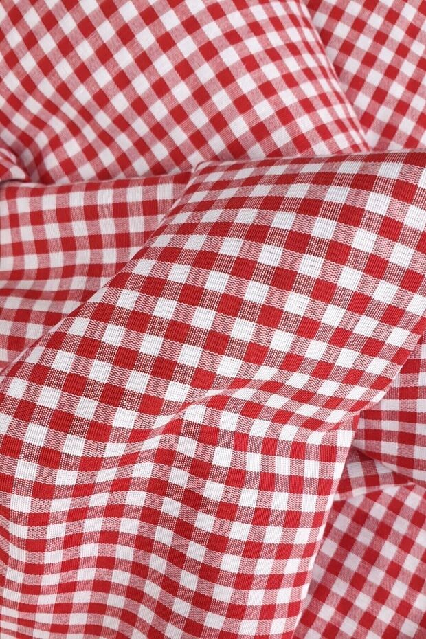 مفرش طاولة من القماش القطني بنمط مربع صغير، مفرش طاولة، سجادة للنزهة - 2