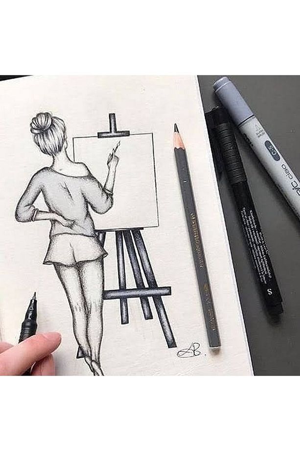 Çizim Defteri Sketchbook, Sketchpad, Eskiz Defteri, A/5 Boyutunda - 2