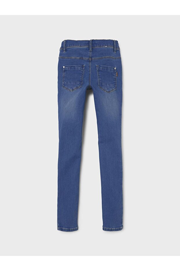 Mädchen Jeans Blau - 3
