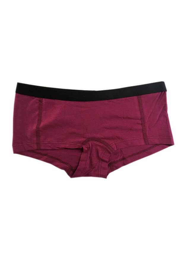 Kadın Mor Boxer Külot - 1