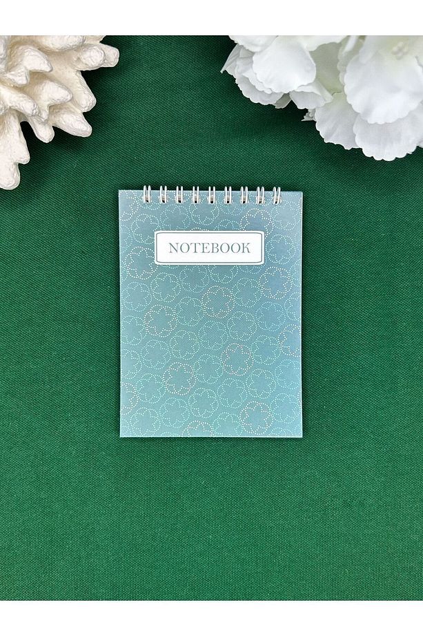 6'lı Defter Seti 10x13,5 cm Çizgili Defter 40 Yaprak Üstten Spiralli Cep Defteri - 4