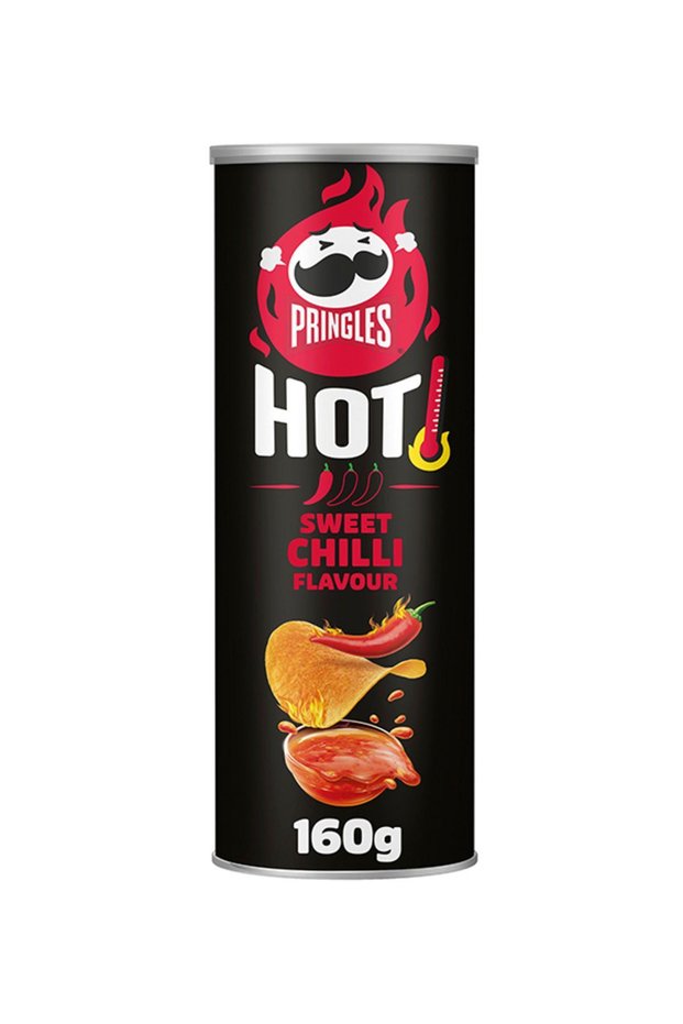 Pringles Hot Sweet Chili Flavour Crisps 160g