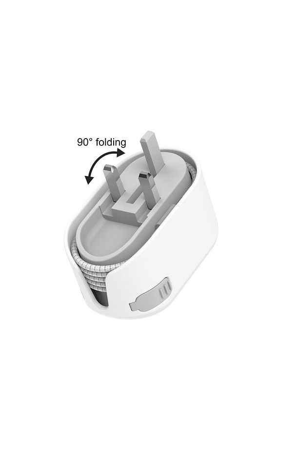 Ev/Ofis için Kullanıma Uygun Lightning/Type-C/Micro Usb Kablolu 2x USB 1x Type-C PD Priz Girişli - 3