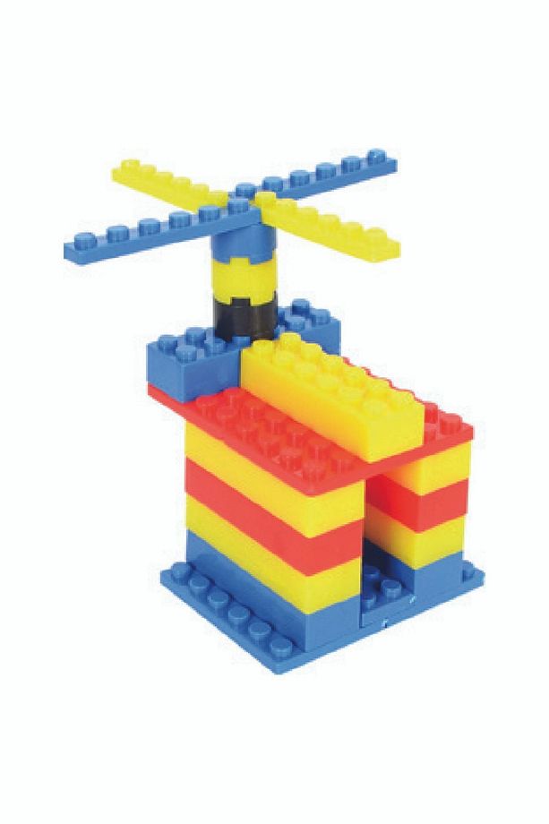 Funny Blocks Mikro Blok 500 Parça Plastik Kutulu Yapı Blokları - 6