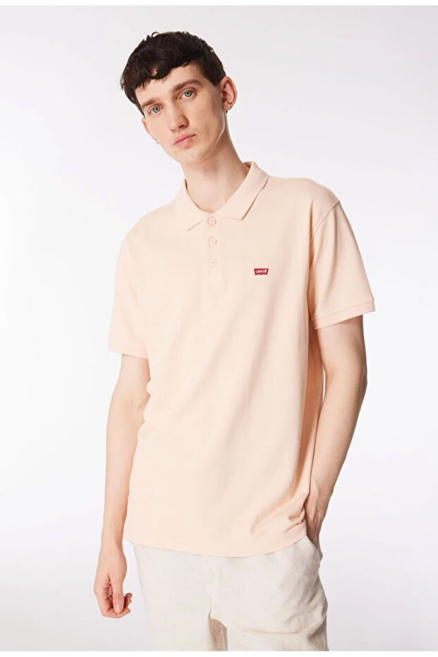 100% Cotton Regular Fit Men's Powder Polo Collar t Shirt A2085-0004