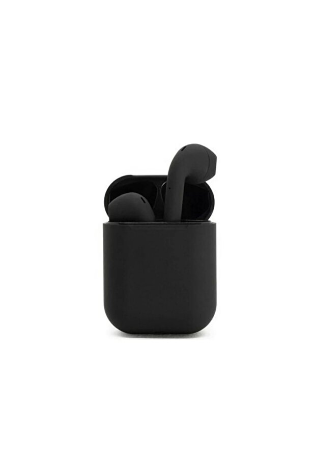 Smart Watch 6 Series Ve I12 Bluetooth Kulaklık Ios & Android Uyumlu Siyah Renk Ikili Set - 2