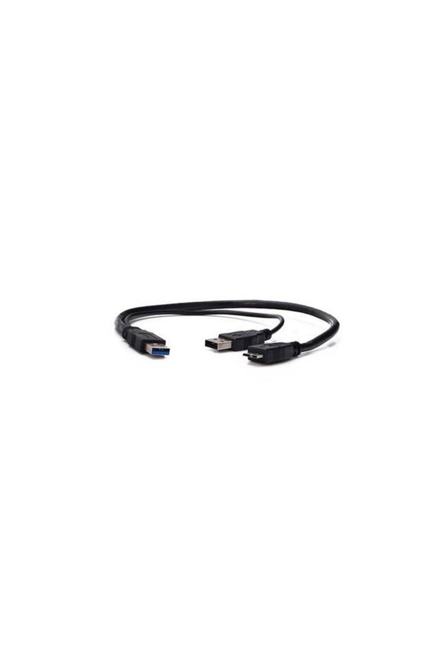 S-link 1 Metre Usb 3.0 Harici Disk 2 Li Data+şarj Micro Usb Kablosu - 2
