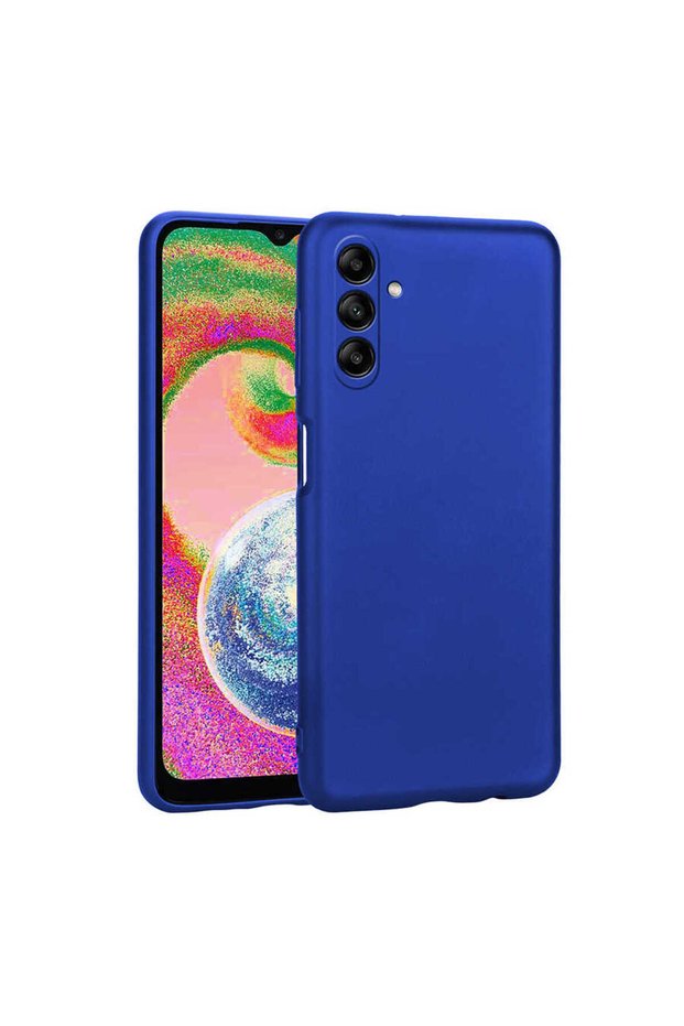 جراب من السيليكون الناعم بتصميم ناعم متوافق مع هاتف Galaxy A04S