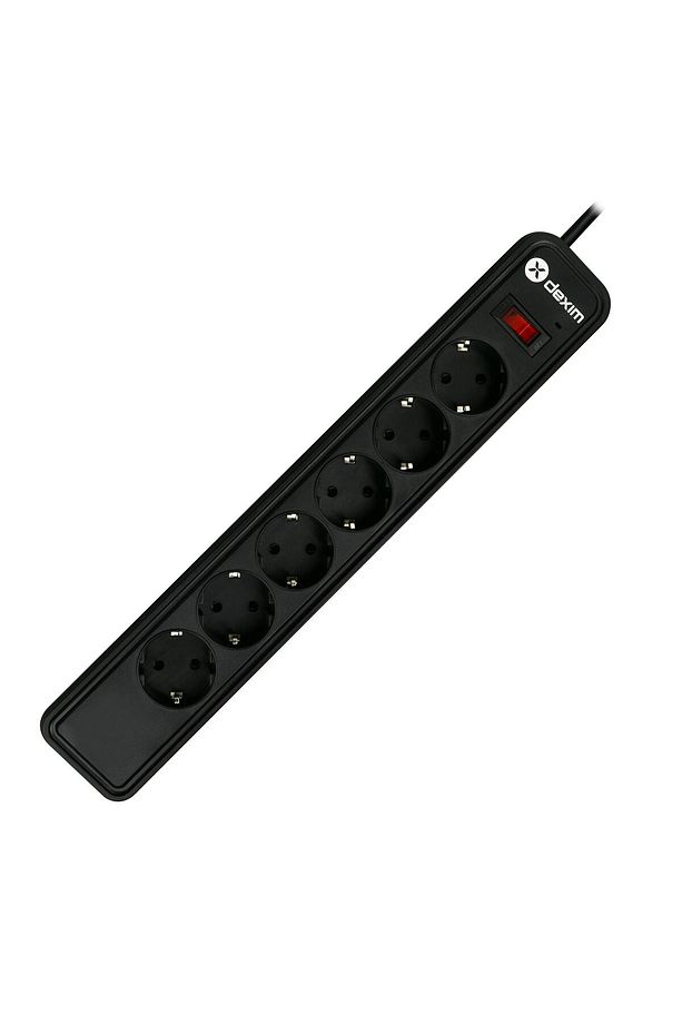 Dexim 6 Port Akım Koruyucu Priz Akım Korumalı Çoklu Priz 6 Lı Uzatıcı - 2