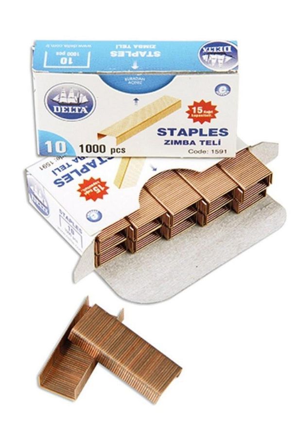 Zımba Teli 1000 Li No:10 Sarı 1621 (10 LU PAKET) - 3