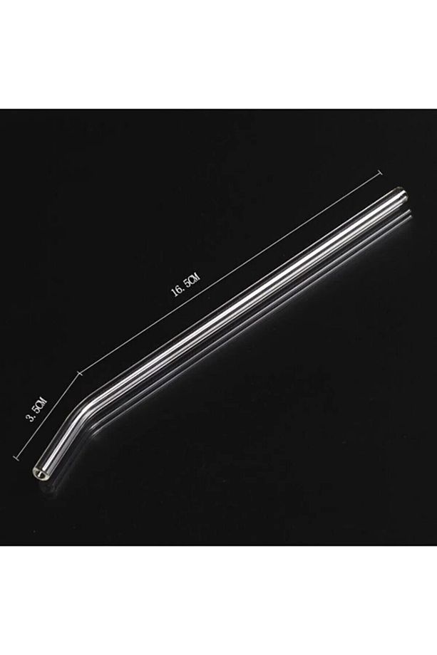 1 Adet Eğimli Cam Pipet 20cm - 2