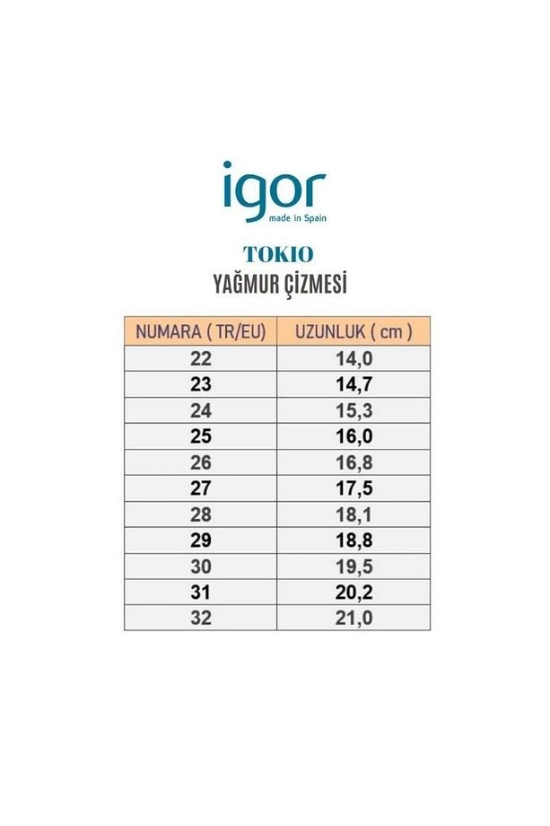oceon tokıo w10274-225 ıgor çocuk yağmur botu çizmesi - 6