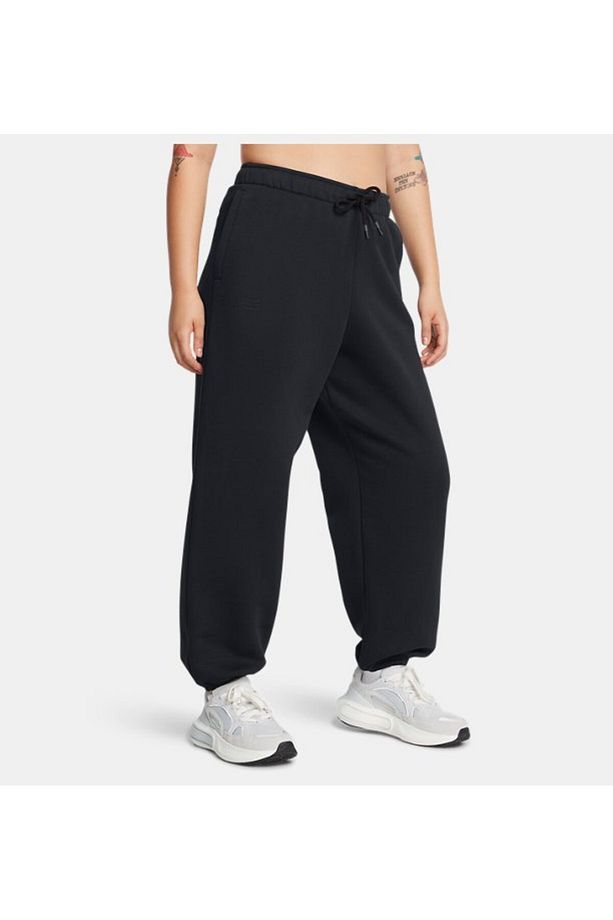 Kadın UA Icon Fleece Oversized WM Pantolon 1386503-001 - 1