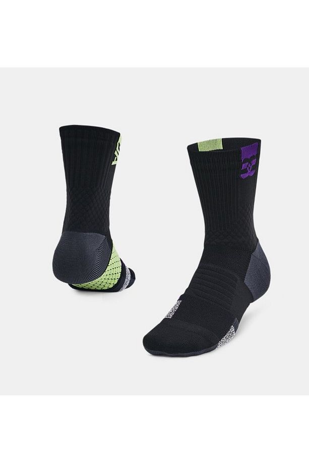 Unisex UA AD Playmaker Tekli Paket Mid Çorap 1376229-002 - 3