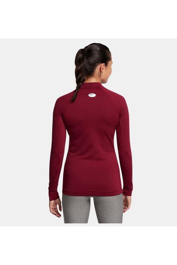 Kadın UA CG Authentics Mockneck Uzun Kollu Tişört 1368702-626 - 2