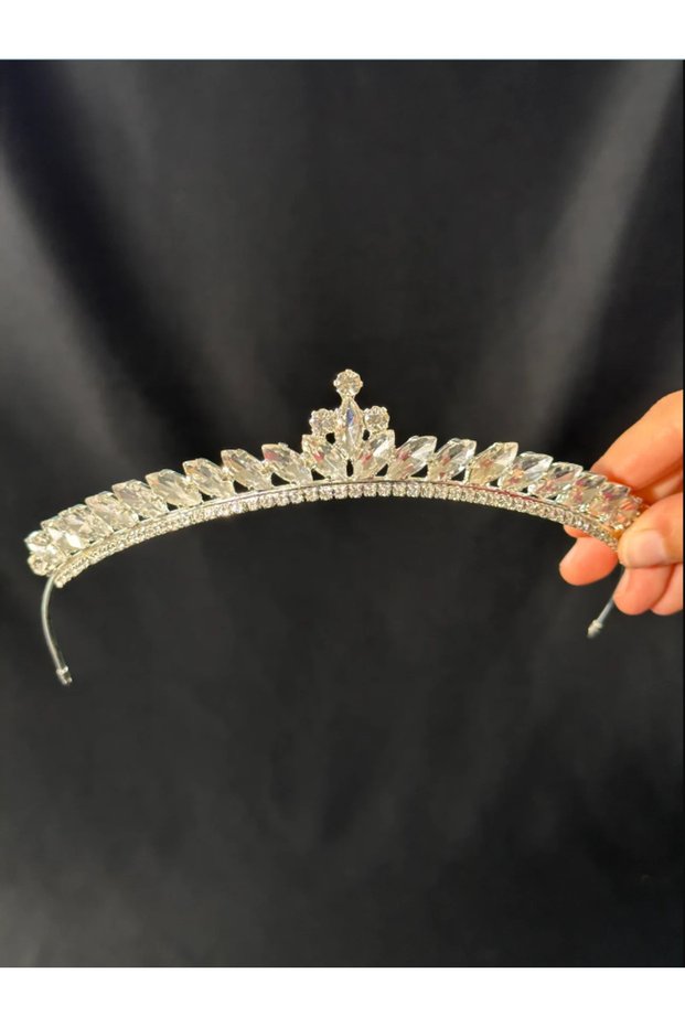 Bridal Wedding Accessory and Wedding Accessory Thin Shuttle Stone Bridal Henna Crown – Other Hair Accessories