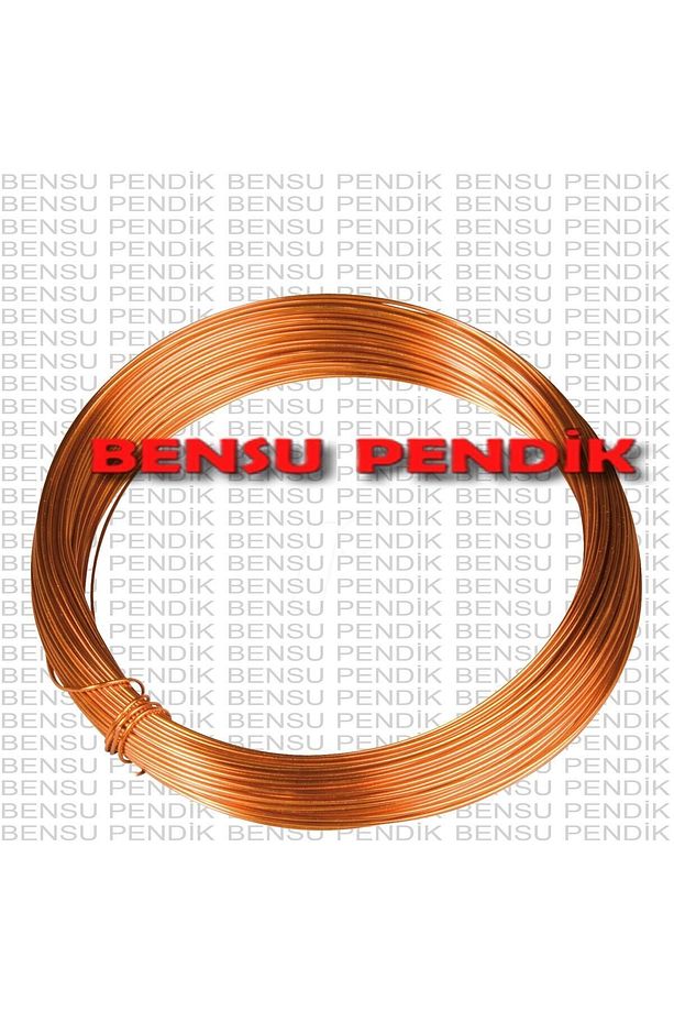 5mt 3mm Bakır Kablo Saf Bakır Deney Teli 5 Mt 3 Mm Bakır Tel 5 Metre Bakır Tel Kaplamasız Bakır Tel - 1