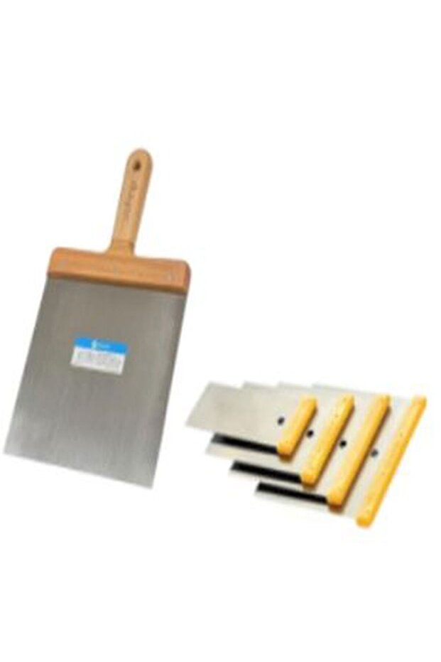 AHŞAP SAPLI MACUN KÜREĞİ 16 CM