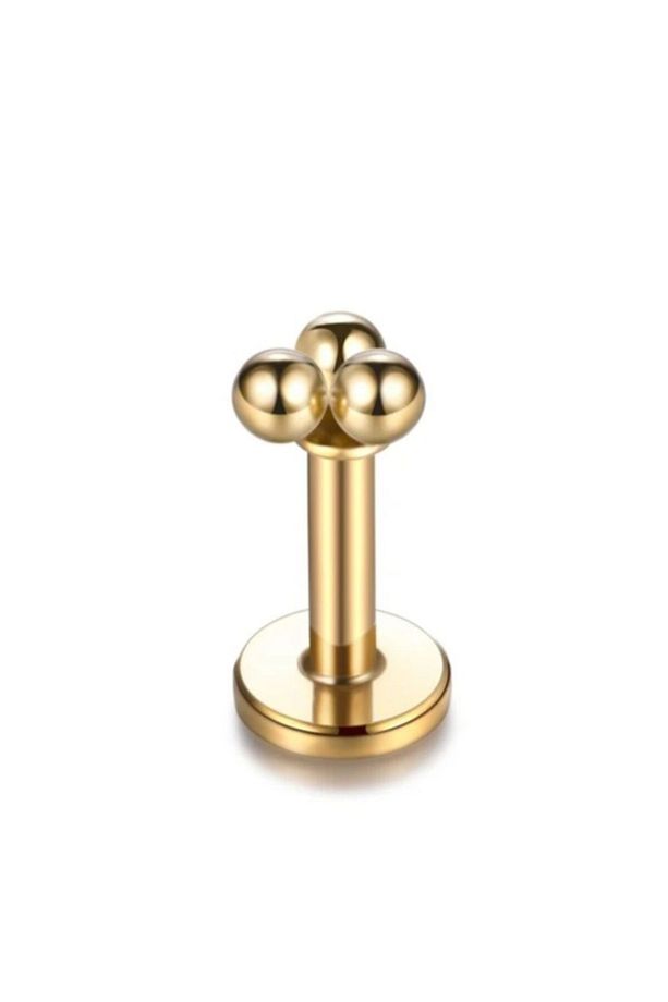 G23 Titanyum Three Dot Pearcing - 3