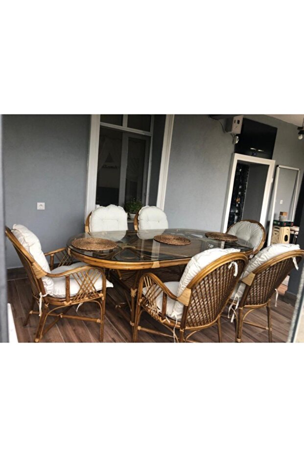 Romano Bambu Yemek Takımı 6'lı - 2