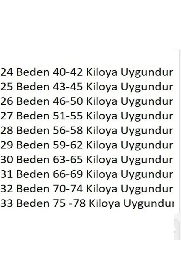 Kar Buggy Bol Paça Beli Ayarlanabilir Tokalı Kot Kar Palazzo - 3