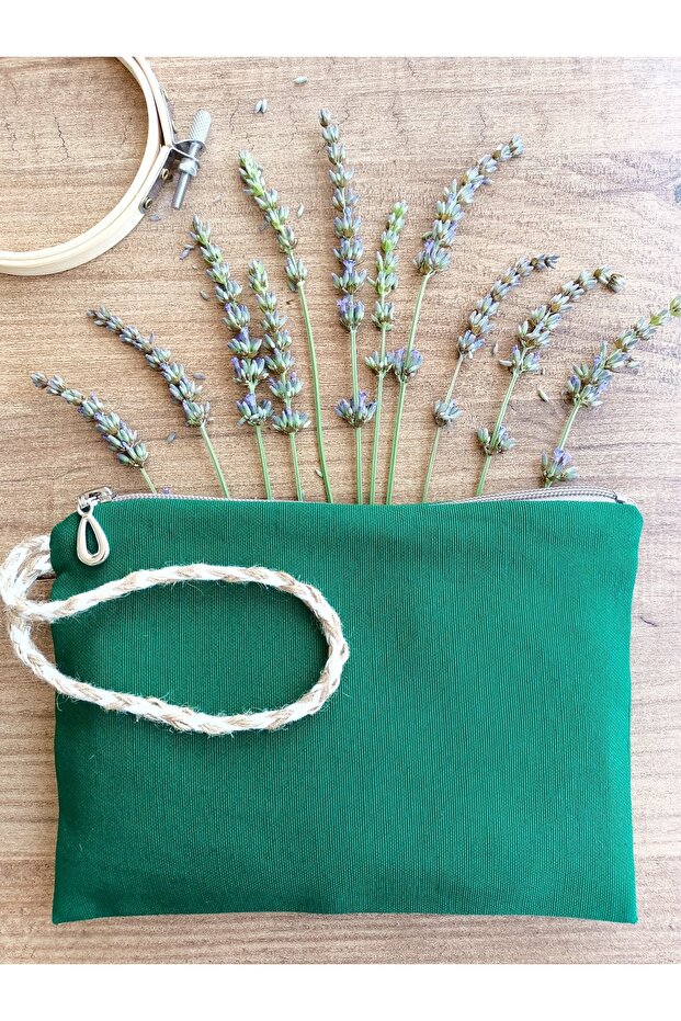 Duck Bezi Clutch Suitable for Punch - Wallet - Handbag (20X15 cm)
