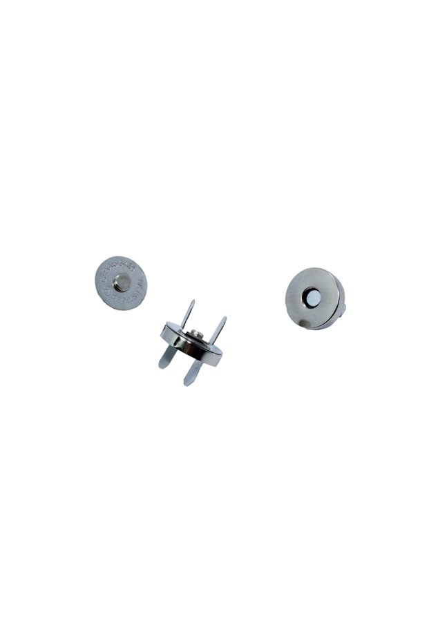 Magnetic Bag Clips - 10 Pieces - Snap Bag Clips, Silver Color