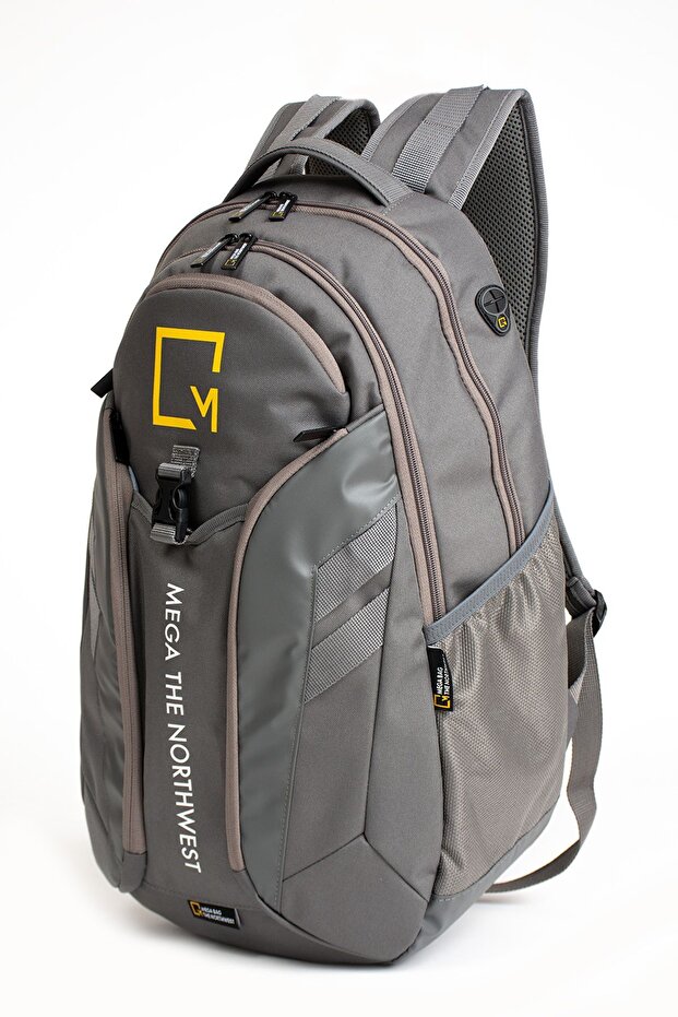 6003 Model Gray Durable Pro Backpack - 1