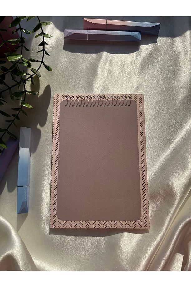 A5 Spiral Desenli Notepad - Not Defteri - Bloknot - 4