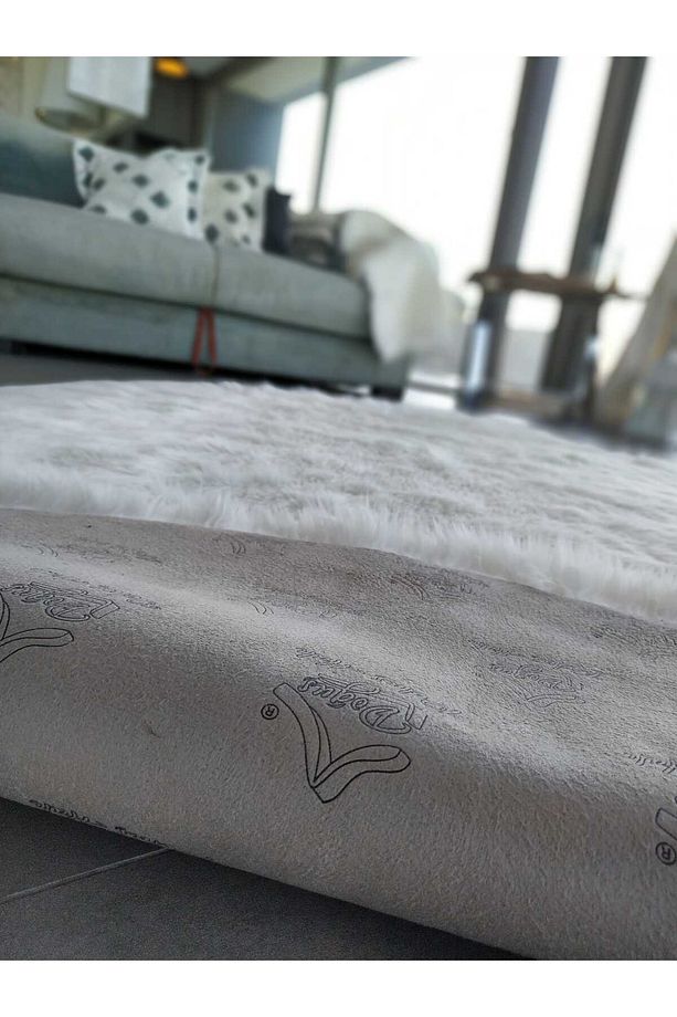 Doğuş Marka A Kalite Kemik Kuzu Post Peluş Halı A Post Kemik - 7