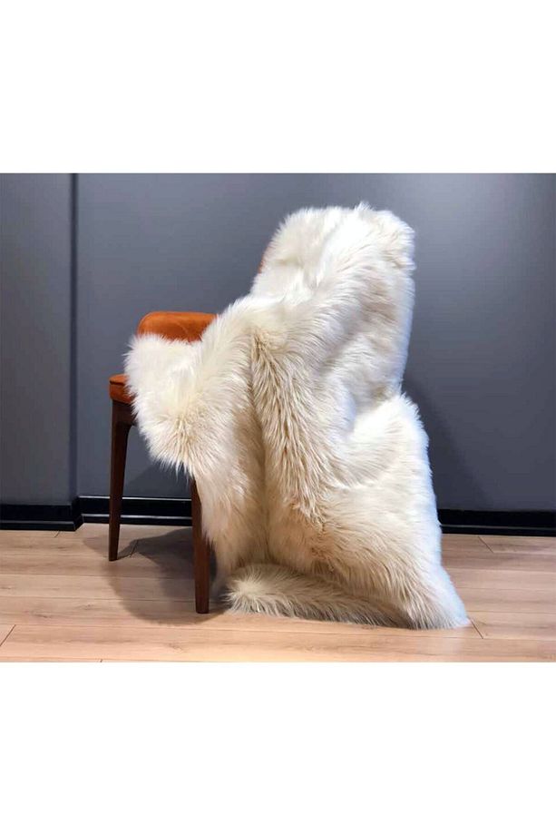 Doğuş Marka A Kalite Kemik Kuzu Post Peluş Halı A Post Kemik - 6