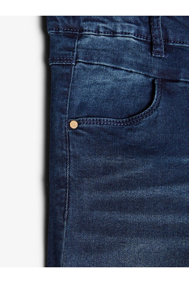 Mädchen Jeans Blau - 6