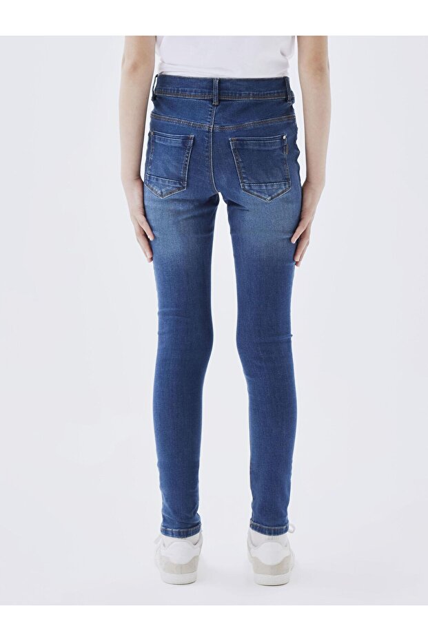 Mädchen Jeans Blau - 7