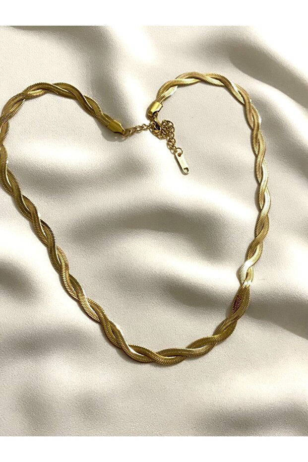 Celik burgu kolye - 1