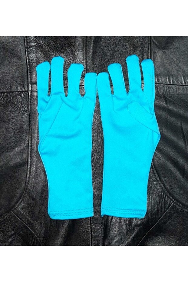 Elsa Eldiven Frozen Eldiven Kostüm Eldiveni - 2