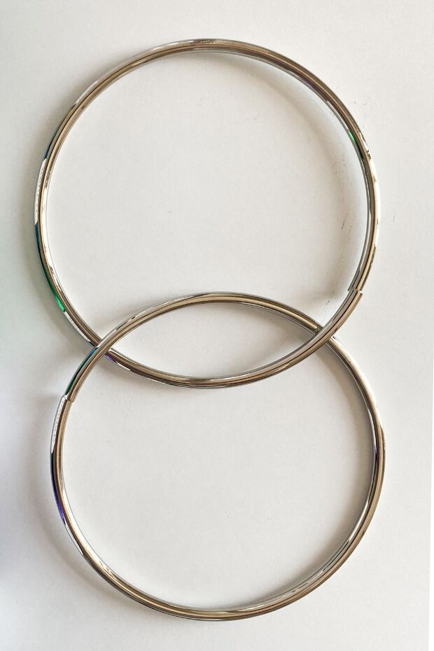 Metal Round Ring Bag Handle 12 cm