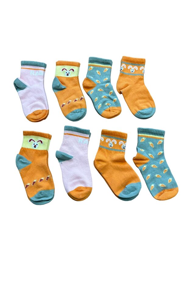 8 Pairs of Toe Seamless Children's Socks